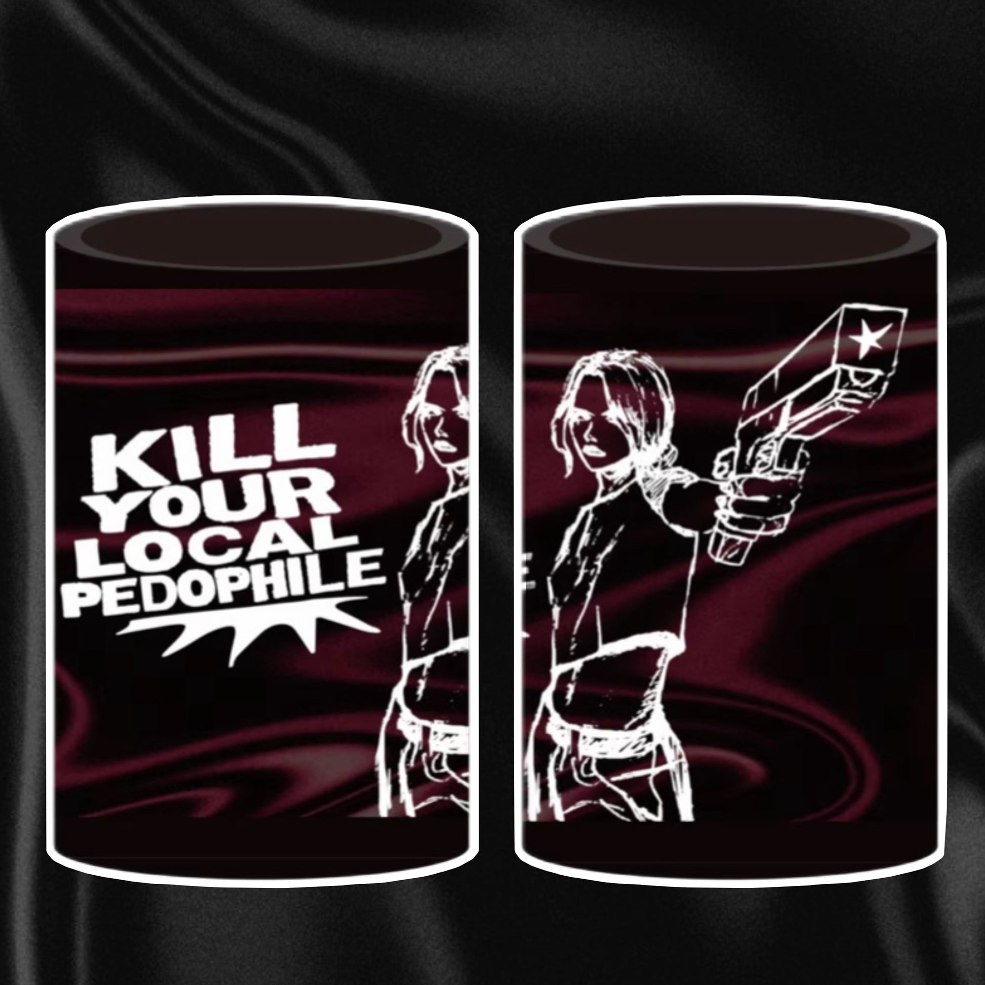 Kill Your Local Pedo Stubby Holder